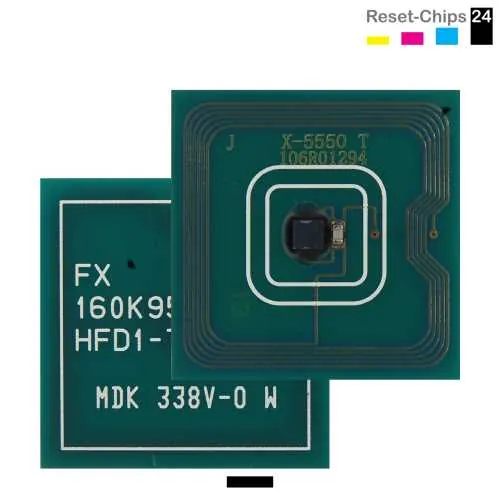 Toner Reset Chip K für Xerox Phaser 5550 106R01294