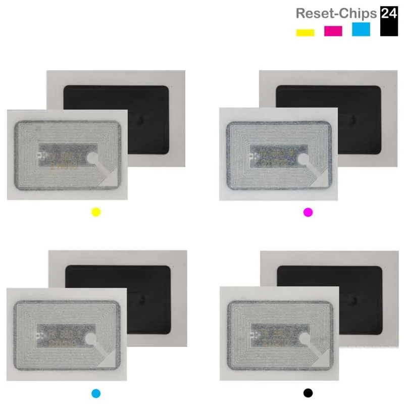 4x Toner Reset Chip Y/M/C/K für Kyocera FS-C 8500