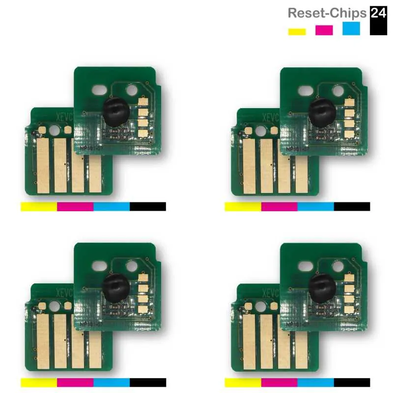 4x Trommel Reset Chip Y/M/C/K für Xerox VersaLink C7000 113R00782