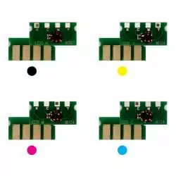 4x Toner Reset Chip Y/M/C/K für Infotec Aficio SP C222 Lanier SP C222