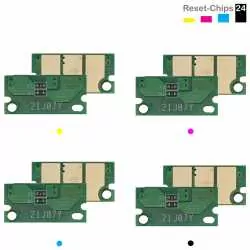 4x Trommel Reset Chip Y/M/C/K für Konica Minolta Bizhub C3100P C3110