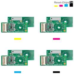 4x Trommel Reset Chip Y/M/C/K für Konica Minolta Bizhub C4000i (IUP36)