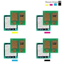 4x Toner Reset Chip Y/M/C/K für Canon i-SENSYS LBP621 LBP623 LBP640 MF640 (054H)