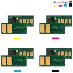 4x Toner Reset Chip Y/M/C/K für Canon LBP710 LBP712 i-SENSYS LBP710 (040H)