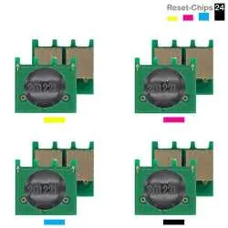 4x Toner Reset Chip Y/M/C/K für Canon i-SENSYS LBP7110 MF623 MF624 MF628 (731)